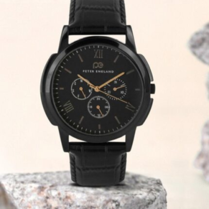 Black colour watch