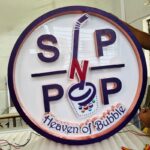 3D stainless steel letter